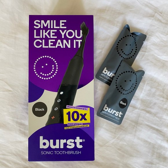 burst Other Burst Sonic Electric Toothbrush 2 Replacement Heads